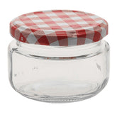 Glass jar with lid, Clear